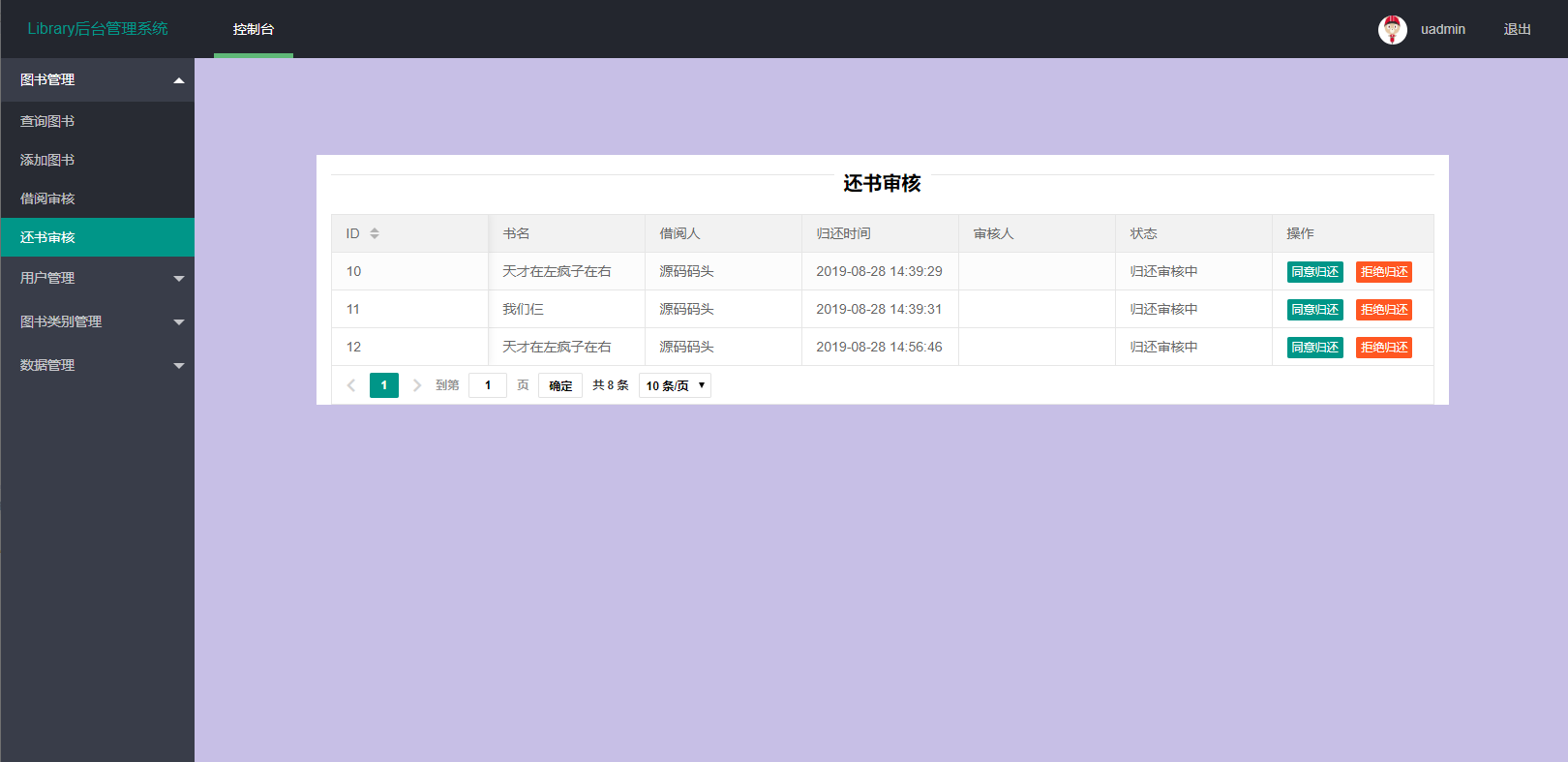 基于JSP+Servlet的图书借阅管理系统 - 缩略图 3