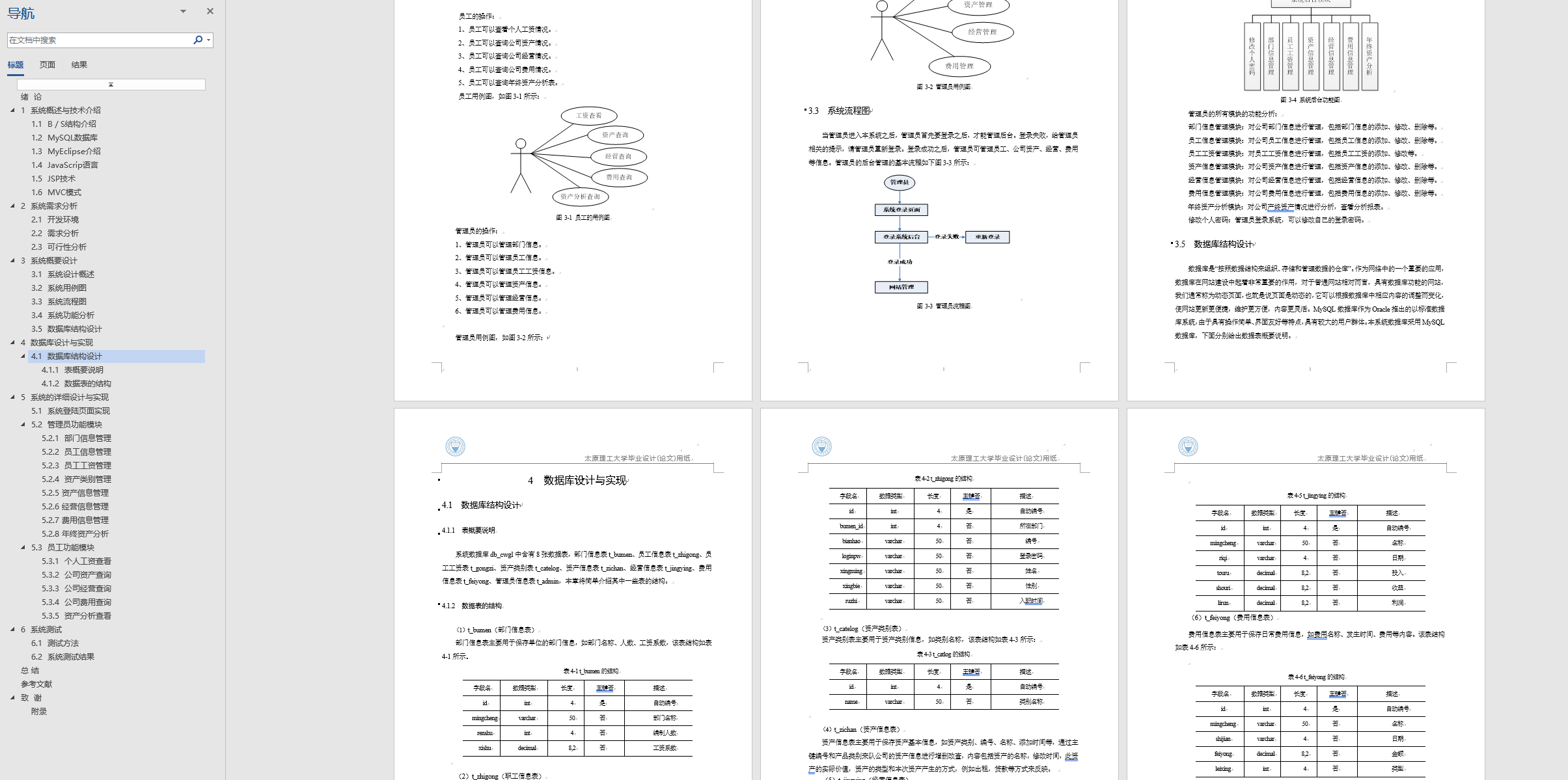 基于JSP+Servlet的企业财务管理系统 - 全局.png界面截图