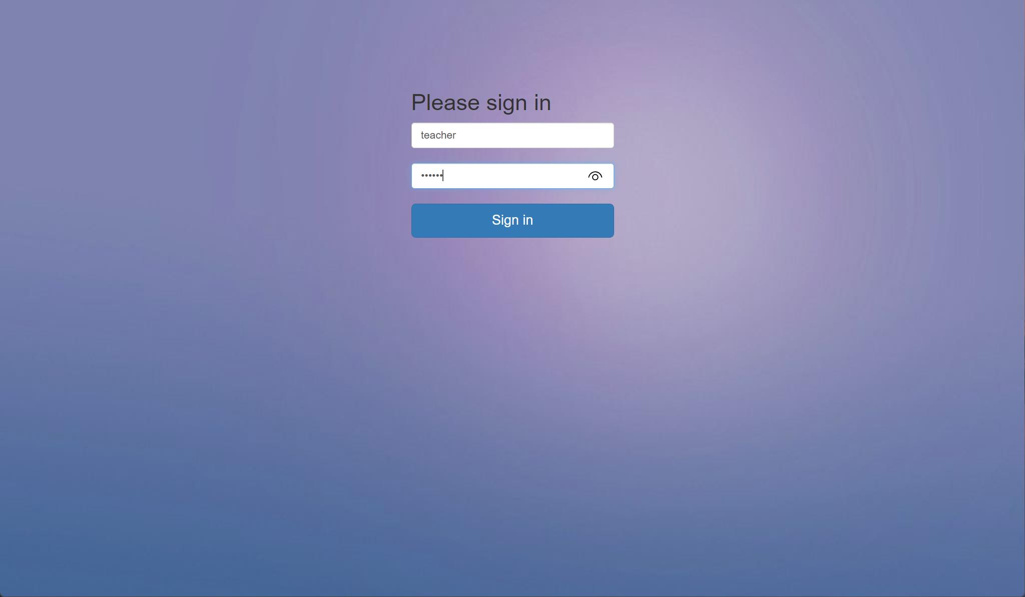 基于SpringBoot的在线考试与成绩管理平台 - 教师登录.jpg界面截图