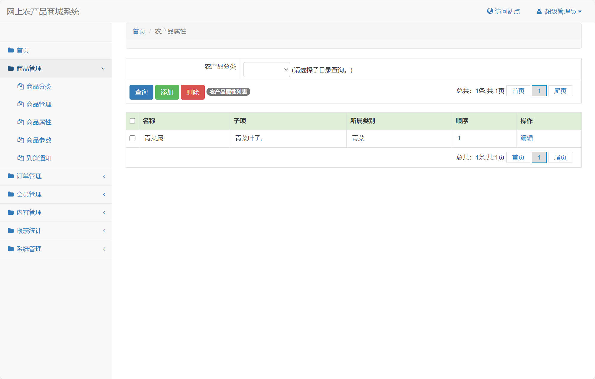 基于SSM框架的农产品在线销售平台 - 缩略图 4