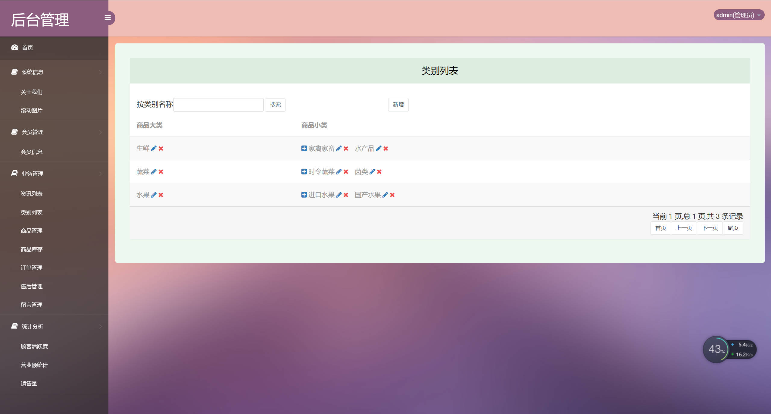 基于SSM框架的果蔬农副产品在线商城系统 - 缩略图 4