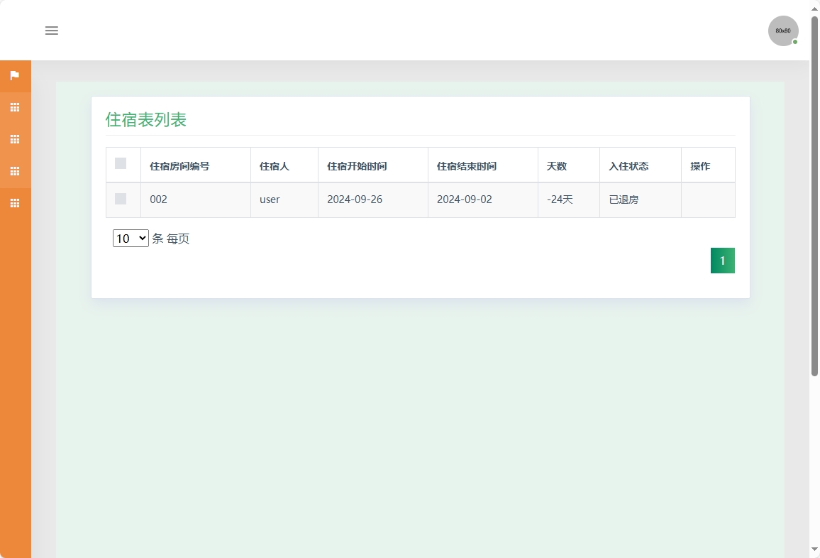 基于SSM的酒店客房后台管理系统 - 缩略图 4