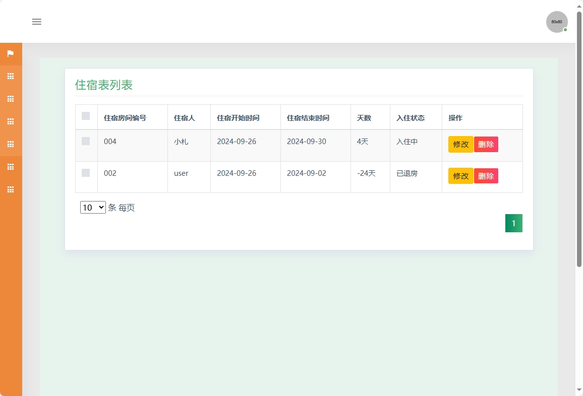 基于SSM的酒店客房后台管理系统 - 缩略图 3