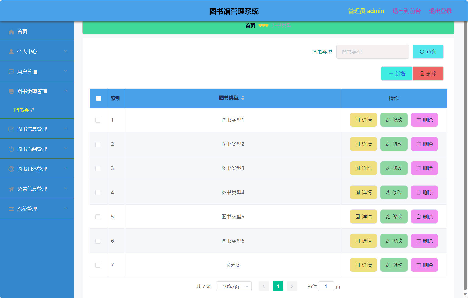 基于SSM框架的图书馆综合管理系统 - 缩略图 2