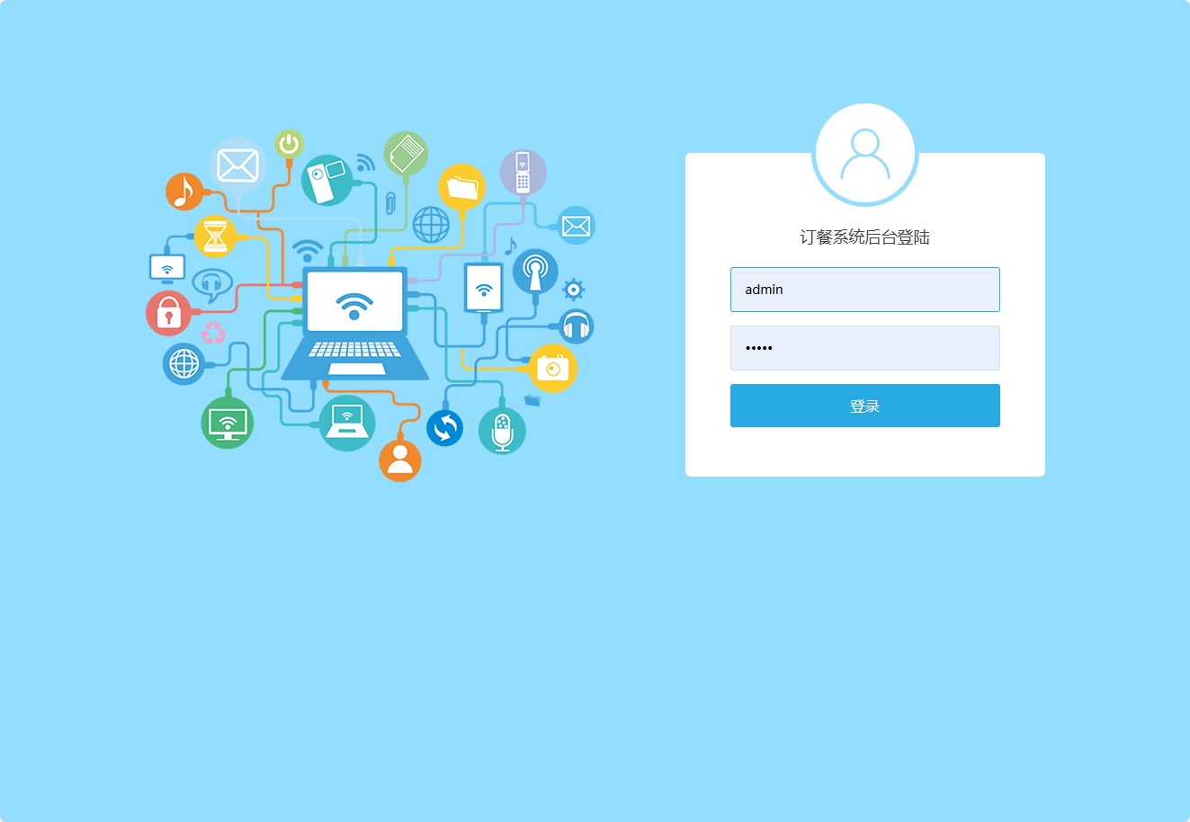 基于SSM框架的在线点餐与订单管理平台 - 项目主图界面截图预览