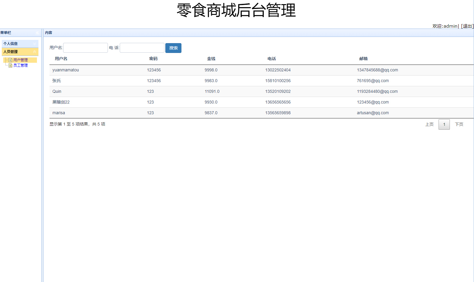 基于SSM框架的在线零食商城系统 - 缩略图 4